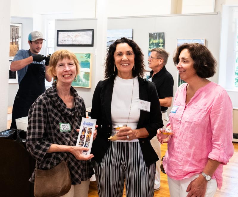 Maine Art Gallery Hosts Business After Hours Wiscasset Newspaper   MAine Art Gallery BAH 